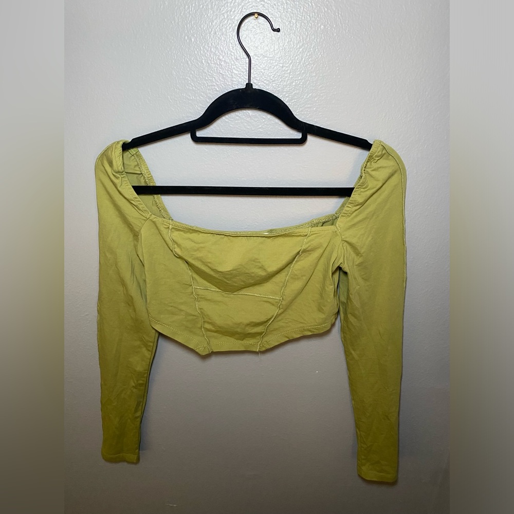 Green Princess Polly Cotton Corset Top- Size 6🍀🍀